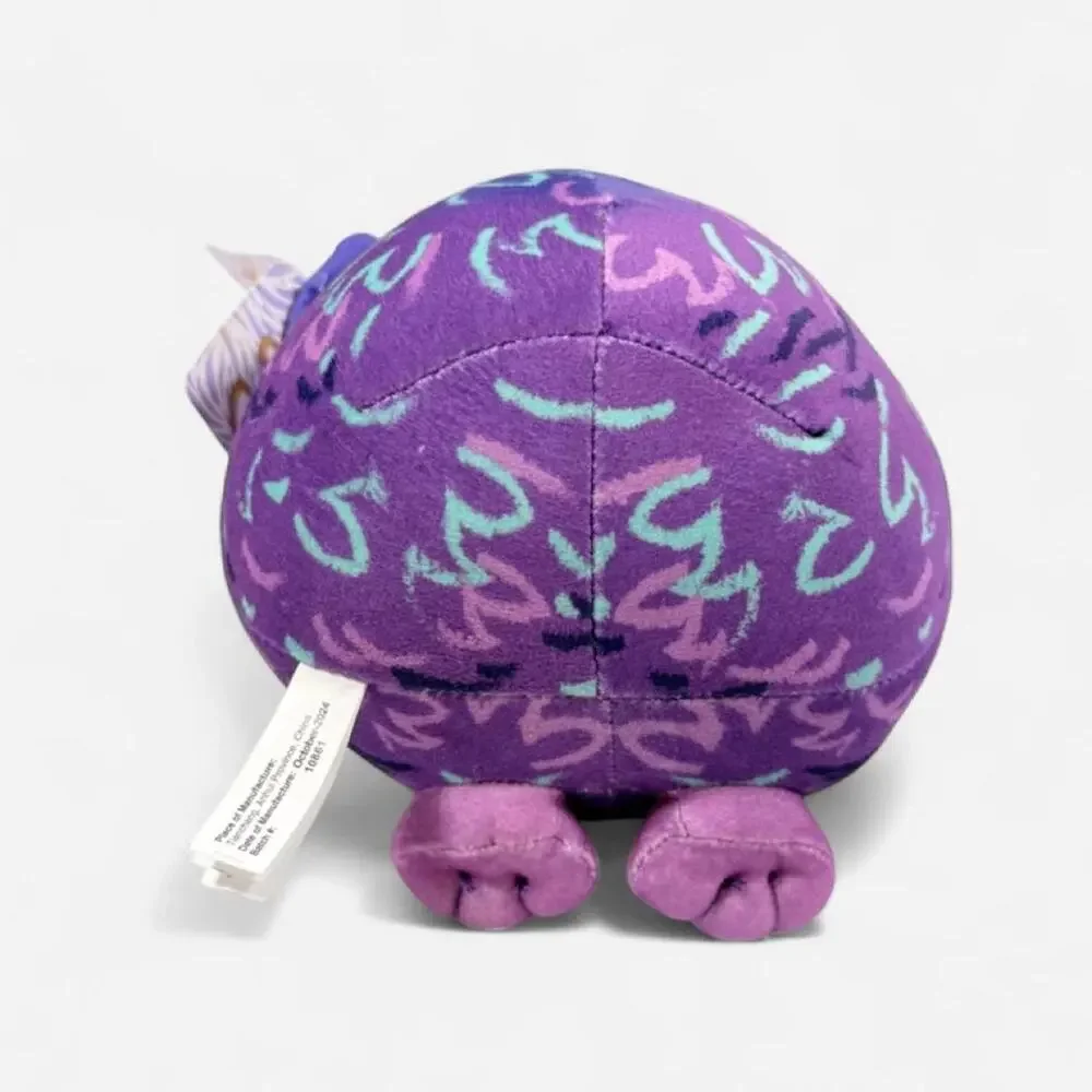 NEW Furby Purple Plush 5.5” Hasbro 2024 Mohawk Squishy Stuffed Toy NWT Prize